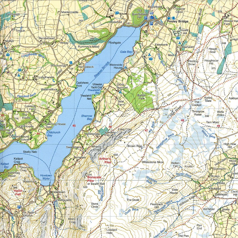 Harvey Ultramap XT40 - Lake District East sample