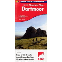 BMC Waterproof Mountain Map - Dartmoor 1:40,000