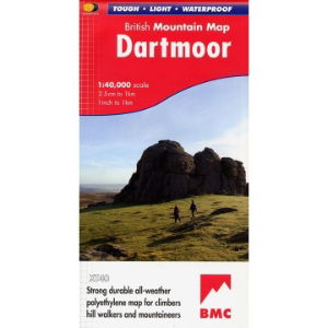 BMC Waterproof Mountain Map - Dartmoor 1:40,000