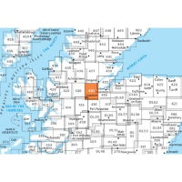 OS Explorer 431 Paper - Glen Urquhart & Strathglass 1:25,000 adjacent