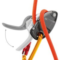 Petzl GriGri + in use