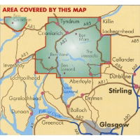 BMC Waterproof Mountain Map - Southern Highlands coverage