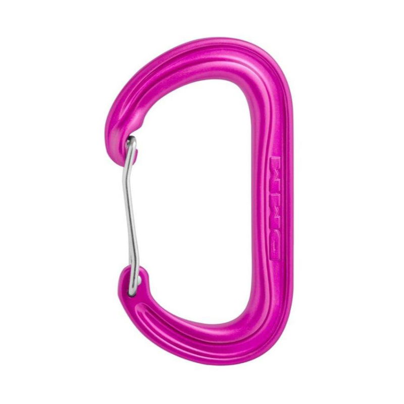 DMM WallDO Oval Wiregate Karabiner Pink