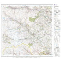 OS Landranger 92 Barnard Castle & Richmond  sheet