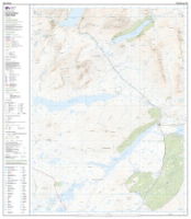 OS Explorer 385 Paper - Rannoch Moor & Ben Alder west sheet