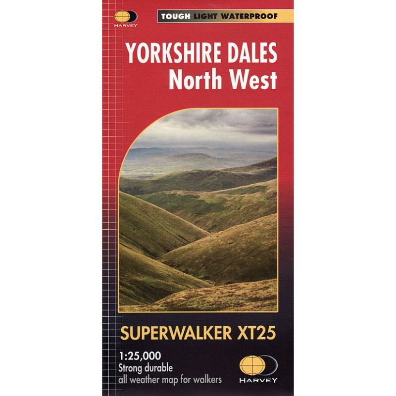 Harvey Superwalker XT25 - Yorkshire Dales North West 1:25,000