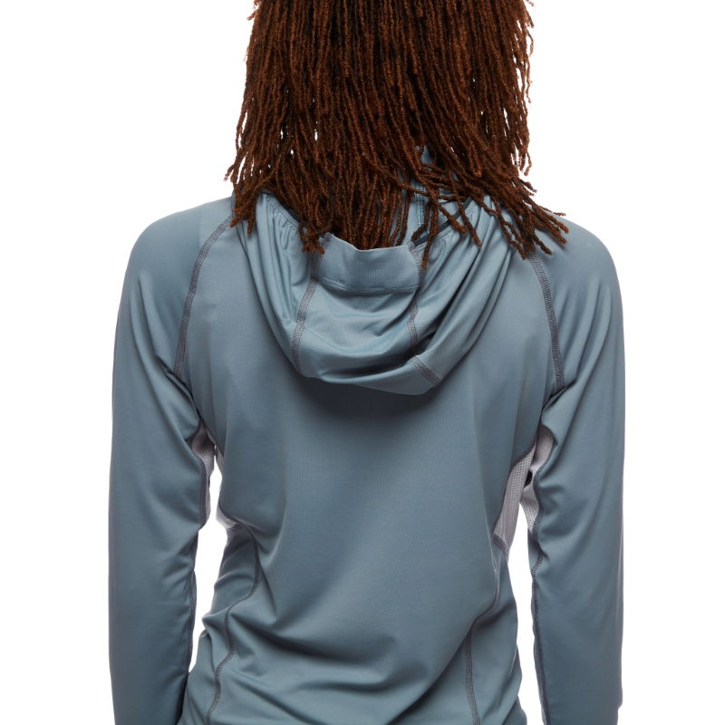 Black Diamond Women's Alpenglow Pro Hoody Storm Blue