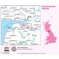 OS Landranger 85 Carlisle & Solway Firth coverage