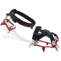 Kahtoola KTS Crampon Steel Red showing LeafSpring Bar