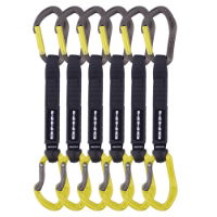 DMM Alpha Sport Quickdraw 18cm Titanium/Lime 6 Pack