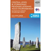 OS Explorer 459 Paper - Central Lewis & Stornoway