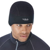 Rab Shadow Beanie Black in use