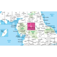 OS Landranger 91 Appleby-in-Westmorland adjacent
