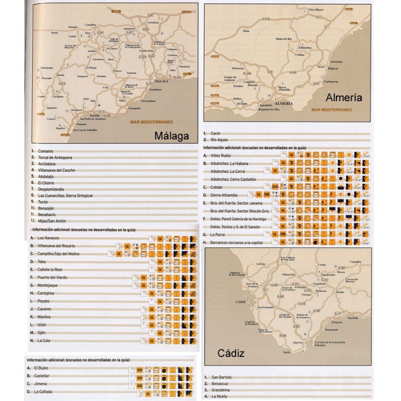 Andalucía Sport Climbs coverage