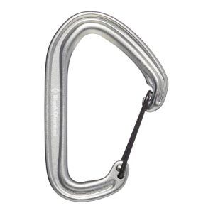 Black Diamond HotWire Karabiner Light Grey