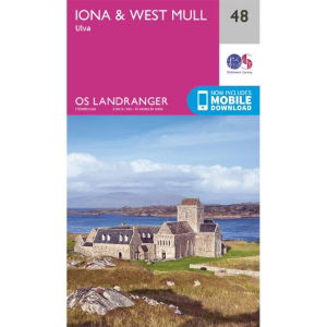OS Landranger 48 Paper - Iona & West Mull 1:50,000