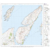 OS Landranger 61 Paper - Jura & Colonsay sheet