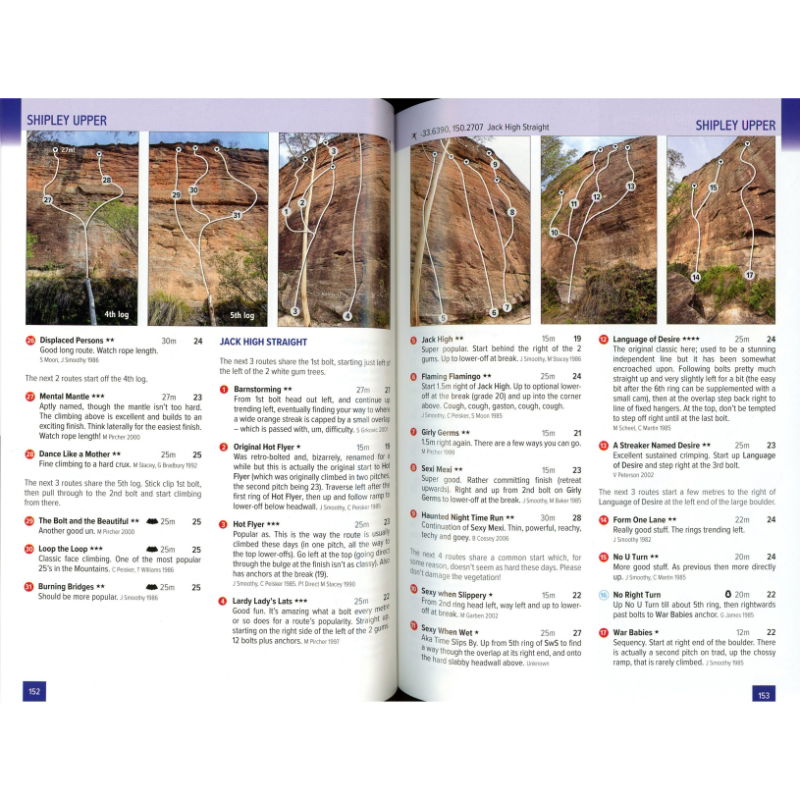 Blue Mountains Climbing pages