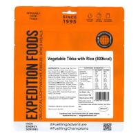 Expedition Foods Vegetable Tikka with Rice (Gluten Free, Vegetarian, 800kcal)\t\t\t\t\t\t\t\t\t\t\t\t\t\t