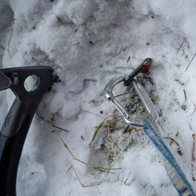 Mountain Technology Warthog Turf Screw in use