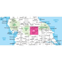 OS Landranger 99 Northallerton & Ripon adjacent