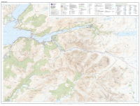 OS Explorer 384 Paper - Glen Coe & Glen Etive sheet