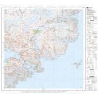 OS Landranger 14 Paper - Tarbert & Loch Seaforth sheet