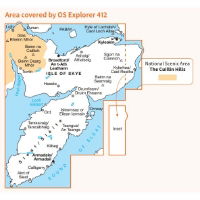 OS Explorer 412 Paper - Skye - Sleat coverage