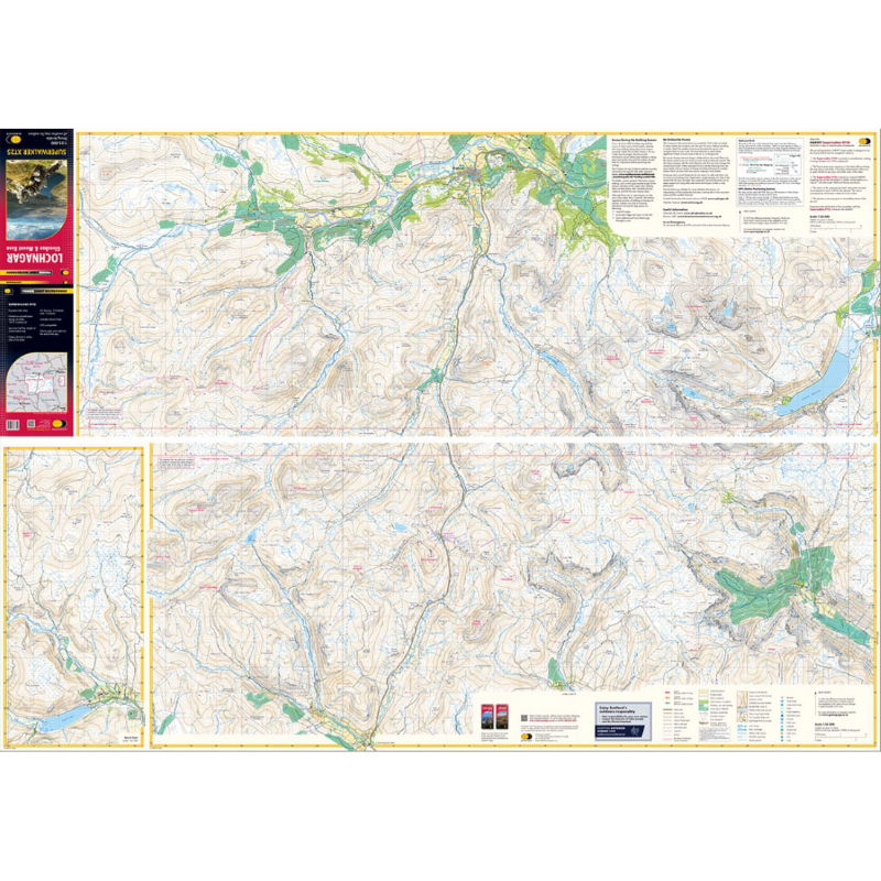 Harvey  Superwalker - Lochnagar & Glen Shee 1:25000