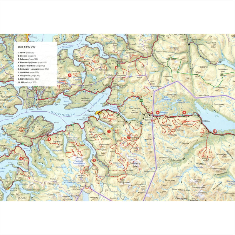 Ski Touring Around Narvik coverage