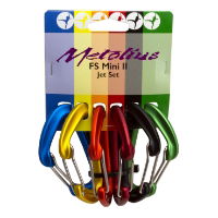 Metolius FS Mini 2 Karabiner - Jet Set 6 Pack