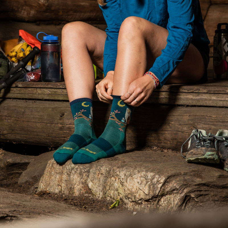 Darn Tough Women's Critter Club Micro Crew Lightweight Hiking Sock