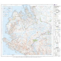 OS Landranger 13 Paper - West Lewis & North Harris sheet