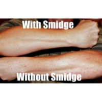 Smidge - with and without!