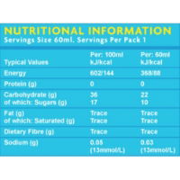 High5 Isogel nutritional information