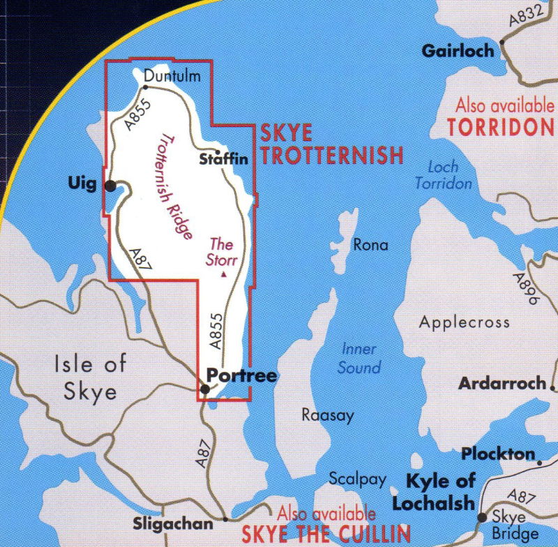 Harvey Superwalker XT - Skye - Trotternish coverage