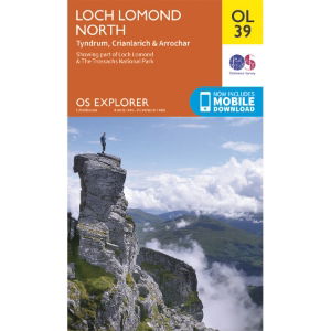 OS OL/Explorer 39 Paper - Loch Lomond North 1:25,000