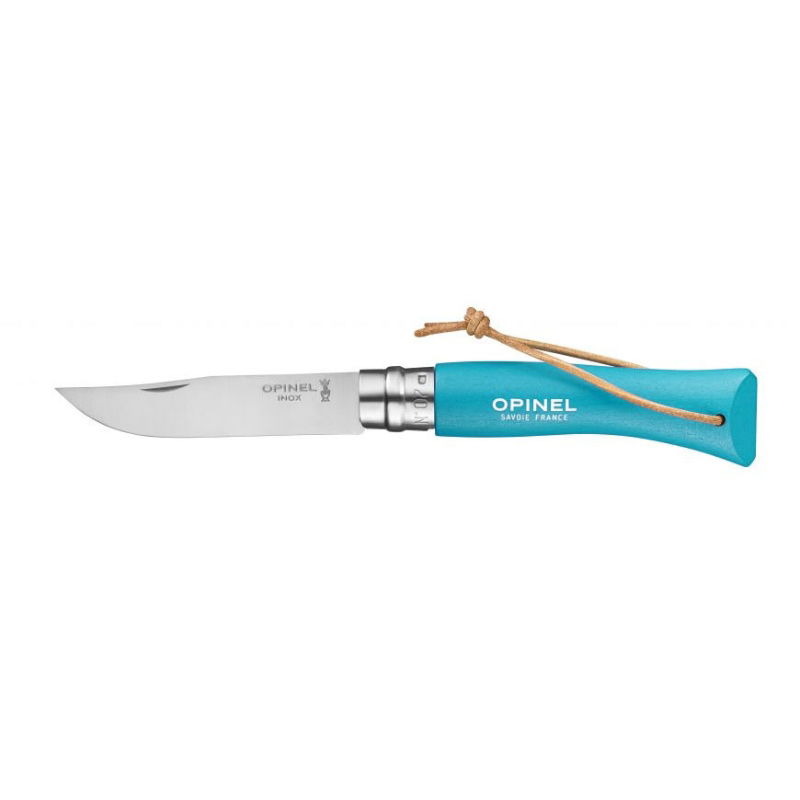 Opinel No.7 Trekking Knife Cyan Blue