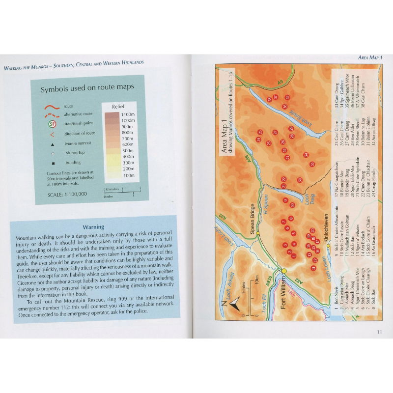 Walking the Munros Volume 1: Southern, Central and Western Highlands pages