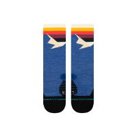 Stance Men's Divided Lines Crew Sock (Medium Cushion)