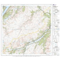 OS Landranger 35 Paper - Kingussie & Monadliath Mountains 1:50,000 sheet