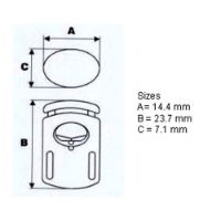 Ace Supplies Mini Ellipse Cord Lock