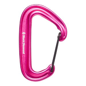 Black Diamond Miniwire Karabiner Ultrapink