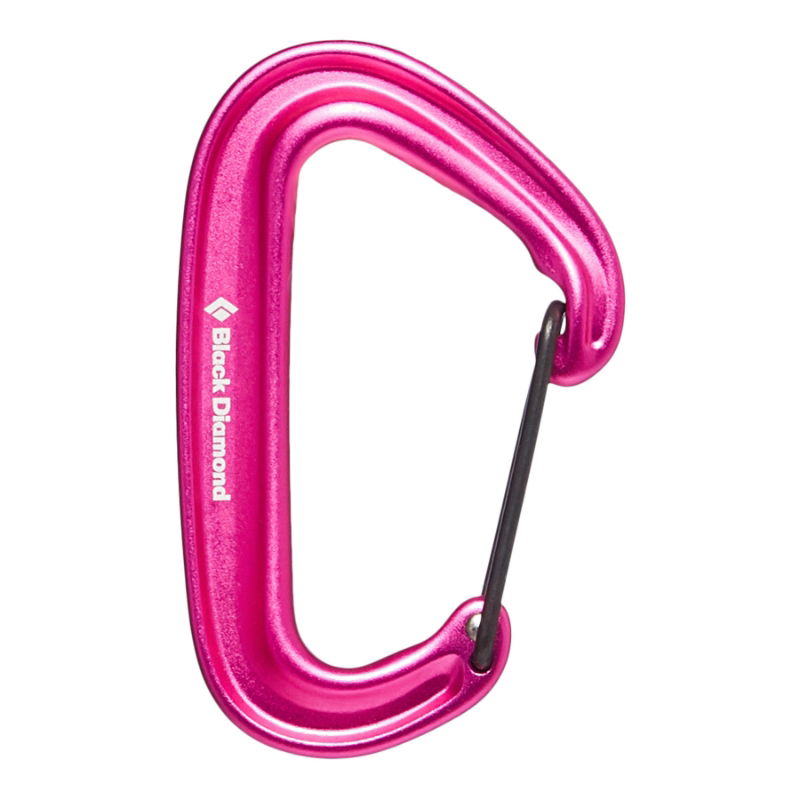 Black Diamond Miniwire Karabiner Ultrapink