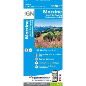 IGN 3528 ET - Morzine 1:25,000