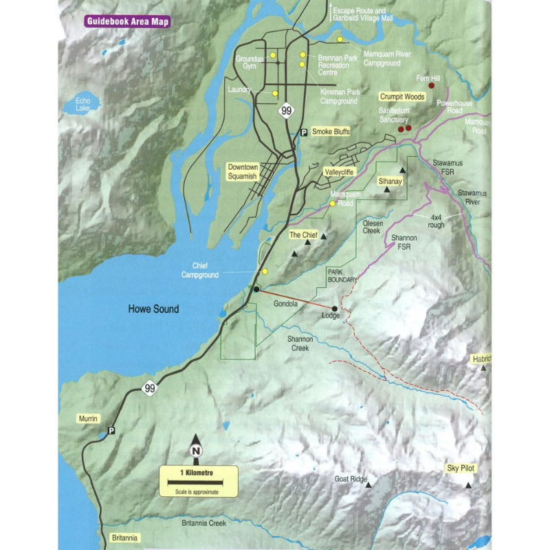 Squamish Rockclimbs coverage