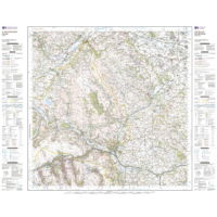 OS Landranger 161 Paper - Abergavenny & The Black Mountains sheet