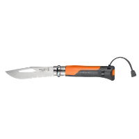 Opinel No.08 Outdoor Knife Tangerine Orange