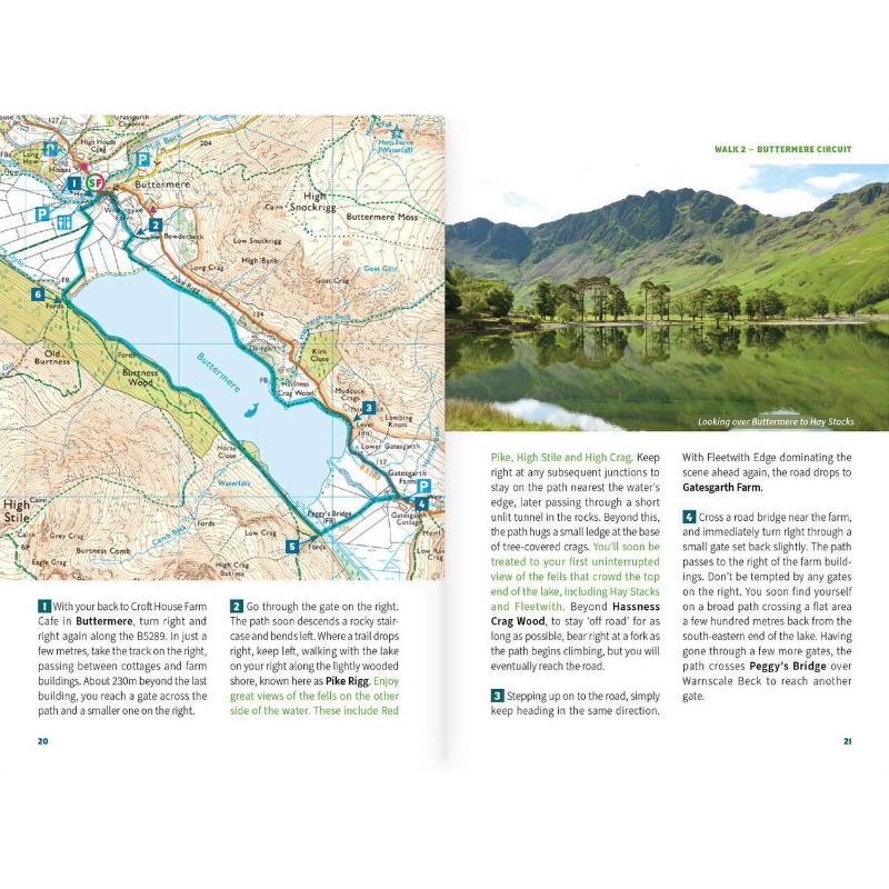 15 Short Walks in the Lake District - Keswick, Borrowdale & Buttermere