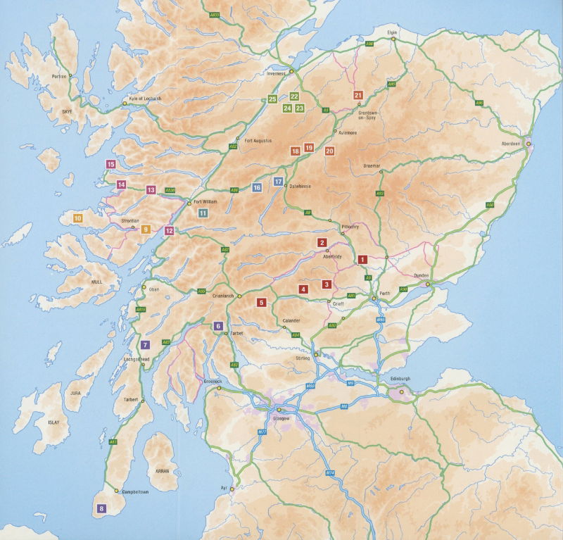 Highland Outcrops South coverage